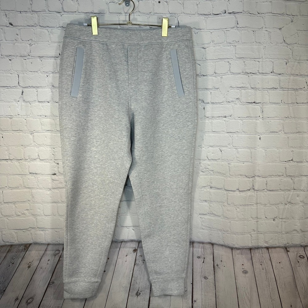 Ten Thousand Recover Sweatpants Joggers Mens XL Heather Grey Tapered Gym Workout
